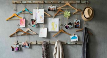 Riutilizzare le grucce: idee creative per decorare le pareti con arte e ricordi