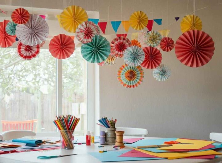 Coccarde di carta fai da te: decorazioni affascinanti e semplici da realizzare