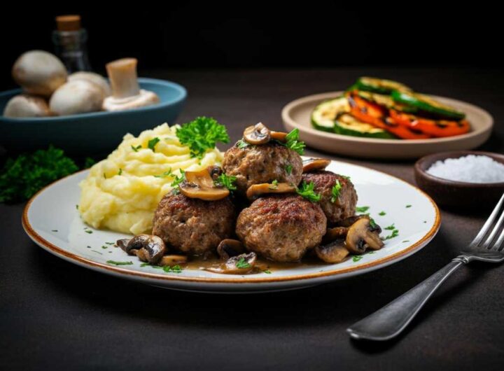 Polpette di carne ai funghi: un'esplosione di sapori leggeri e irresistibili
