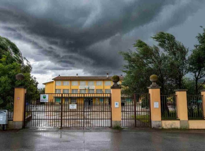 Scuole chiuse domani per maltempo: scopri quali comuni sono colpiti