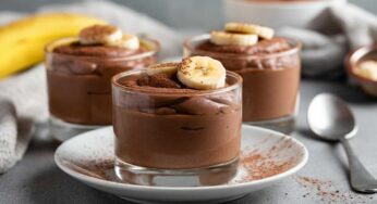 Budino al cioccolato e banana: la ricetta super veloce senza zucchero e uova