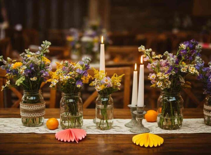 Centrotavola da matrimonio: 5 idee fai da te per un tocco unico