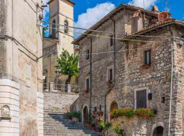 Borgo romantico vicino Roma